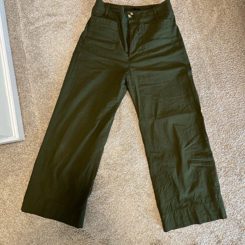 Anthropologie Maeve Colette Wide Leg Pant sz 28
